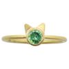 Marie-Helene de Taillac 22KYG 0.21ct Peridot Little Cat Ring ring Yellow GoldUsed