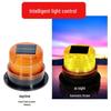 Solar-Powered Magnetic Warning Light for Construction Vehicles