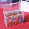 Plastic Clear Storage Box Storage Box Multipurpose For Game Card Rectangular Business Card Credit Card Holder Case Organizer