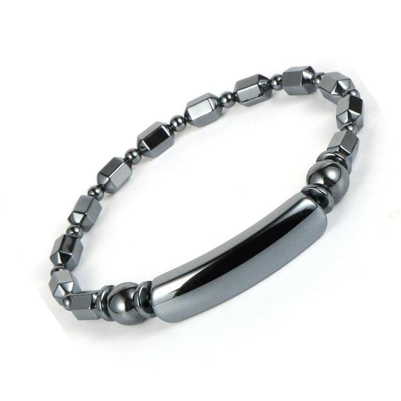 JYL TS Bracelet  Cat Eye Stone Cross Couple Elastic Strengthens Bond & Luck
