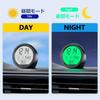 Car Watch, Digital Watch, Solar, In-Car Clock, Electronic Watch, Solar Charging, Operated, Solar