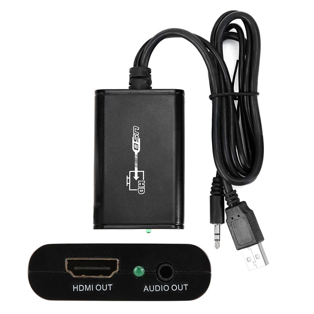 USB2.0 til HDMi Lydadapter 1080p HD Videokonverter for Windows XP