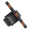 Abdominal Roller Wheel Automatic Springback Abdominal Wheel With Ergonomic Handle Knee Pad For Home Gym Orange