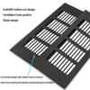 Air Vent Cover Aluminium Alloys Ventilations Grilles for Wardrobes Cabinet