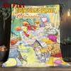 Fraggle Rock Adventure 2D Flat Pattern Flannel Blanket High Quality All Seasons Warmth and Comfort Perfect for Christmas Gifts.PMT0914323