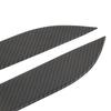 Car Real Carbon Fiber Headlight Eye Lid Cover Eyebrow 1 Pair For 2003-2009 350Z
