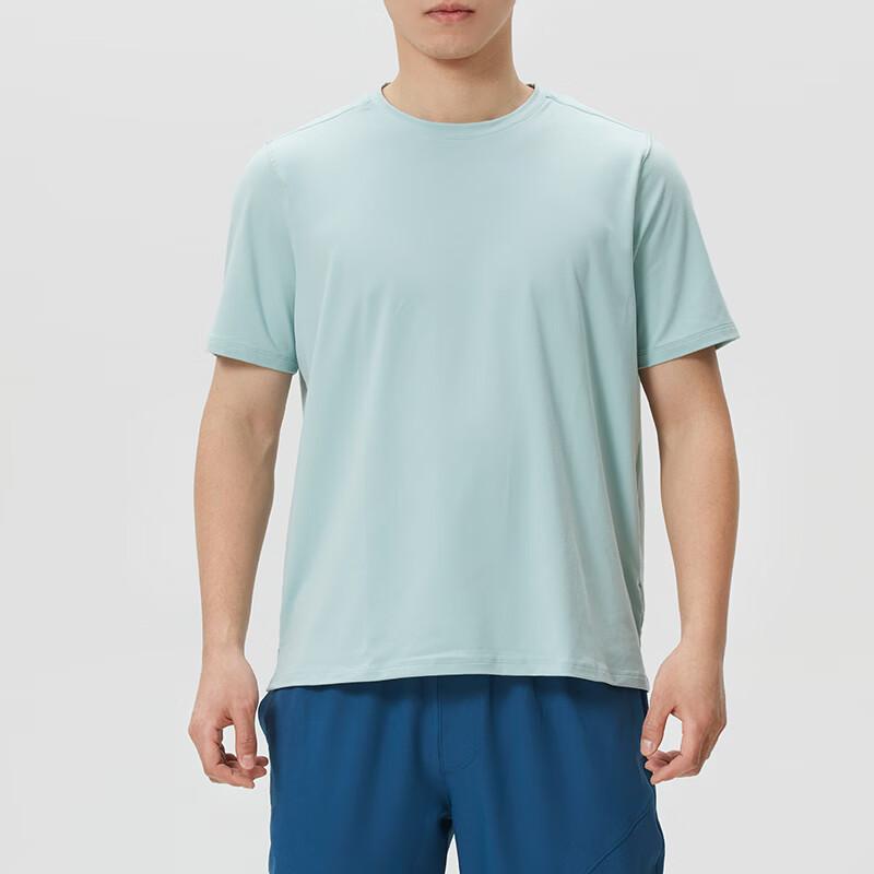 Under Armour Solid Color Breathable Round Neck Sports T-Shirt Men tops 1386973-477