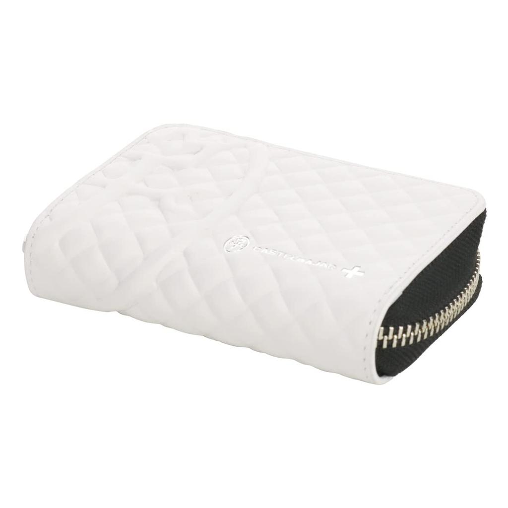 Key Case 3 Rows Genuine Leather 047621 Garbo Key Chain Leather Cowhide Black [Castelbajac] Men's [01]