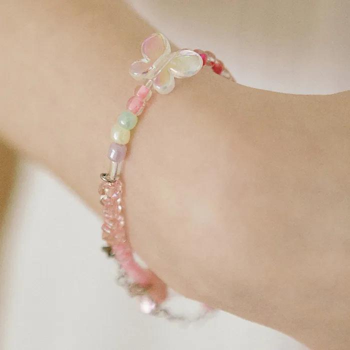 Spring Bead Chain Bracelet