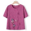LangSha Women's Summer Cotton-Linen Two-Piece Set
