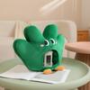 Novel Funny Little Grass Headgear Plush Little Grass Hat Cartoon Plant Headgear Hat Photography Props for Women Men