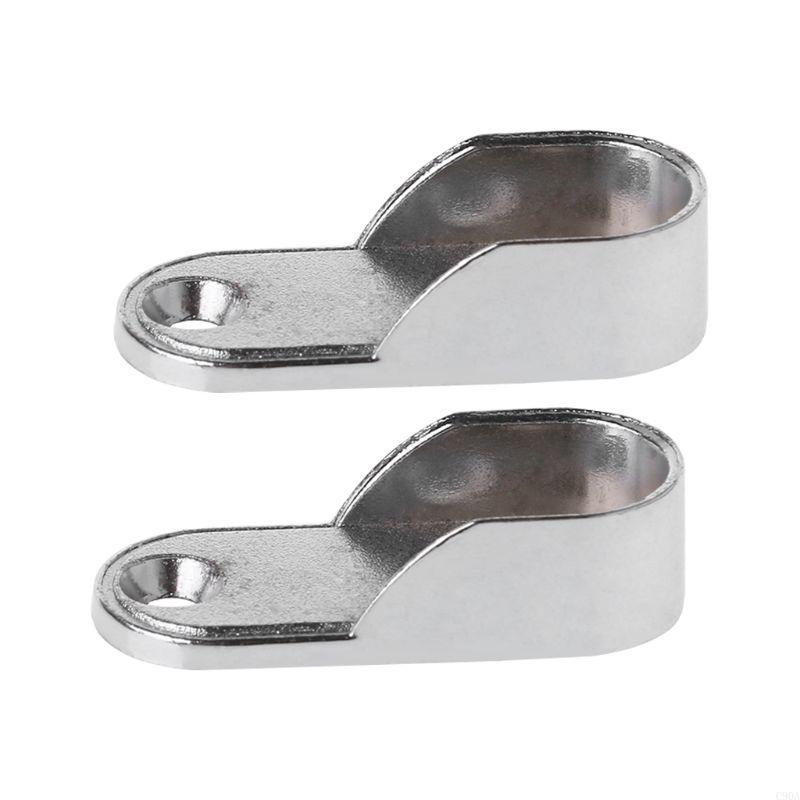 

C90A 2pcs Wardrobe Clothes Tube Support Closet Rod Pole End Bracket Thickening Holder China Mainland