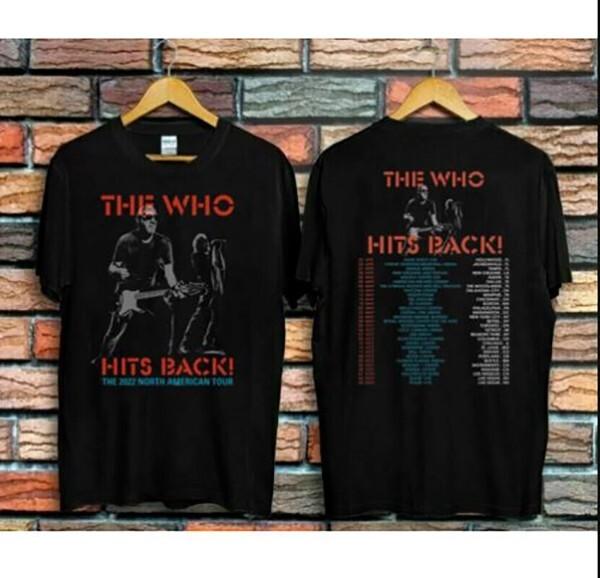 

NEW 2022 The Who Hits Back North American Tour T-Shirt L