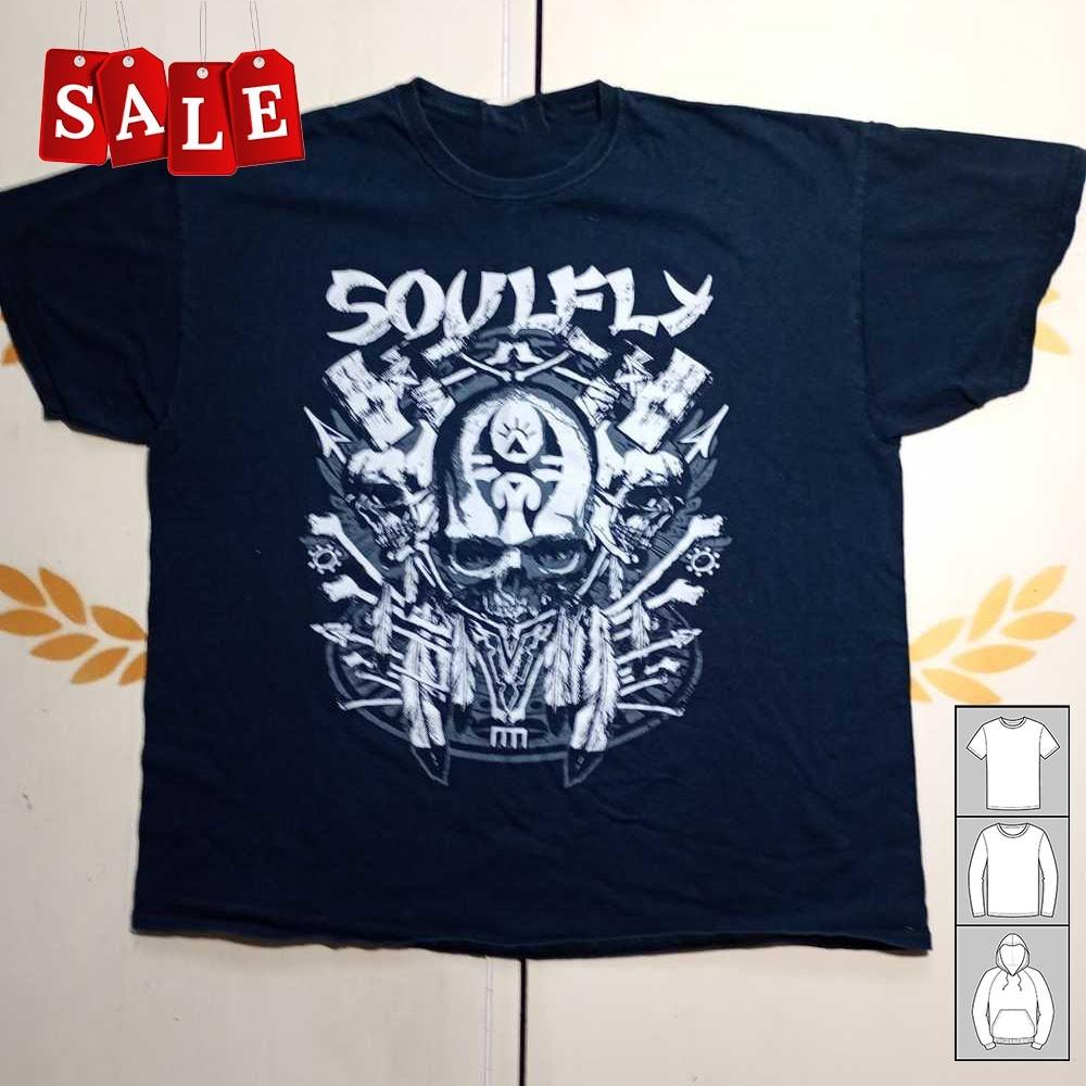 New Soulfly Savages European 2014 Christmas Gift Unisex S-5XL Shirt UK97 Unisex T-Shirt XXXXL