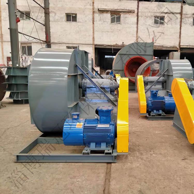 High-Temperature Kiln Flue Induced Draft Fan 5-48, 150°C, 11kW, Boiler Centrifugal with Dust Removal Support