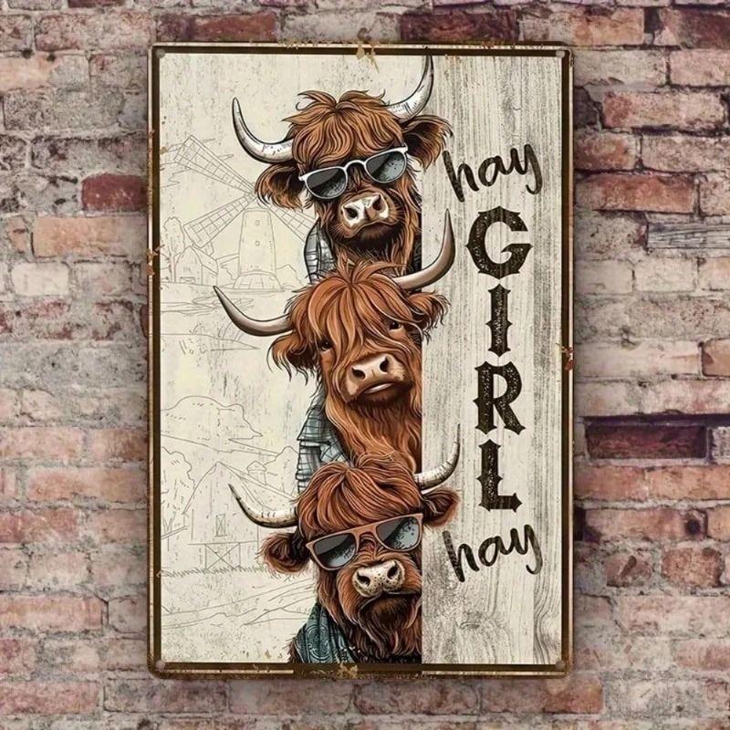 Vintage Metal Tin Sign Poster Retro Wall Art Home Decor Bar Cafe Family Living Room Decoration