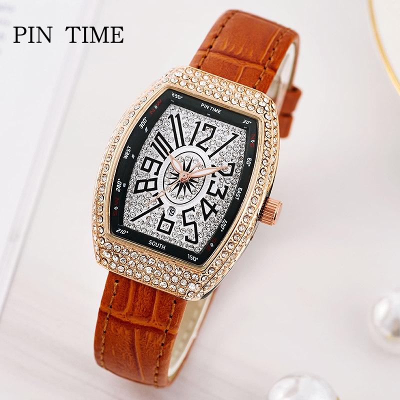 

PINTIME Новые часы Дамы Откровенная Мода Тренд Таблица Трендов