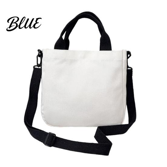 Small Shoulder Purse Canvas Crossbody Bag Lightweight Handbag with Adjustable Strap Stylish Shopping Bag Travel Women for Daily Commute Strap
