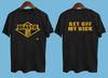 1986 Beastie Boys Get Off My Dick 2 lati Maglietta Nera Tutte le Taglie T-Shirt Unisex