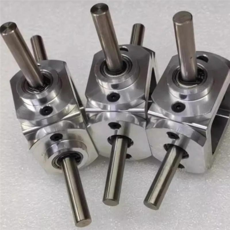 A84E-Spiral Bevel Gear 1M 20T 8MM Reducer Right Angle Drive Gearbox 1:1 Cross Commutator