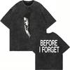 Camiseta Manga Curta Gola Redonda Y2k The Kid LAROI Before I Forget Masculina Feminina Roupa Nova em Cima Camisetas