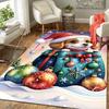 1pc Christmas Puppy Design Indoor Area Rug - Soft, Anti-Slip, and Durable Gaming Room Decor for Bedroom