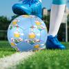 Pink Pig Cartoon Indoor Soccer Ball Colorful All Ages Size 5 Machine Stitched PVC Competition Ready Durable High-Bounce