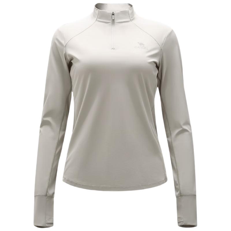Camel Mint Quick-Dry Long-Sleeve T-Shirt