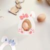 Easter Rabbit Cartoon Candy Box - DIY Foldable Transparent Gift Boxes (10 pcs)