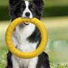 EVA Dog Chew Rings Teeth Cleaning Indestructible Pull Ring Toy Dog Chew Toy Large Dogs