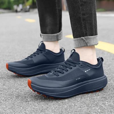 Hiking Shoes Running Shoes for Men Waterproof Sneakers Breathable Sports Gym Jogging Casual Black Cushioning Mens Trail Trainers