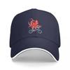 Cycling Octopus Cap Fashion Casual Baseball Caps Adjustable Hat Hip Hop Summer Unisex Baseball Hats Customizable Polychromatic