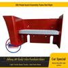 Durable J6P Dump Truck Pedal Guard: Movable Aluminum and Iron Boarding Ladder