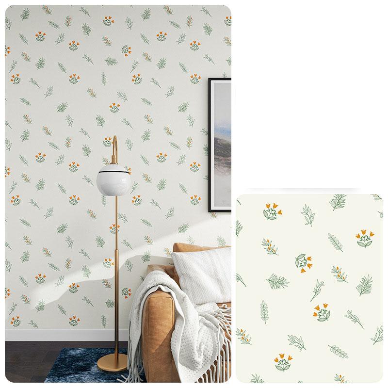 Self-Adhesive Waterproof Wallpaper Anti-Mold Washable Print Non-Slip Wear-Resistant Bedroom Living Room Accent Wall Decor