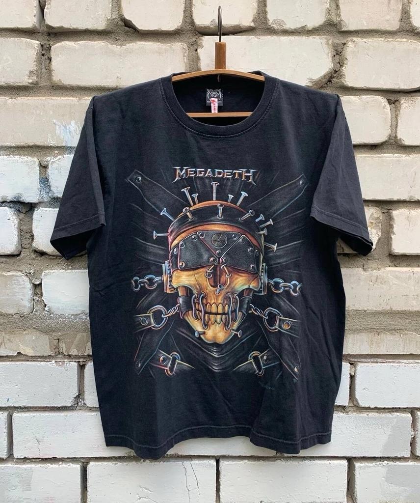 Megadeath 2000s Vintage T Shirt Rock Band Nirvana