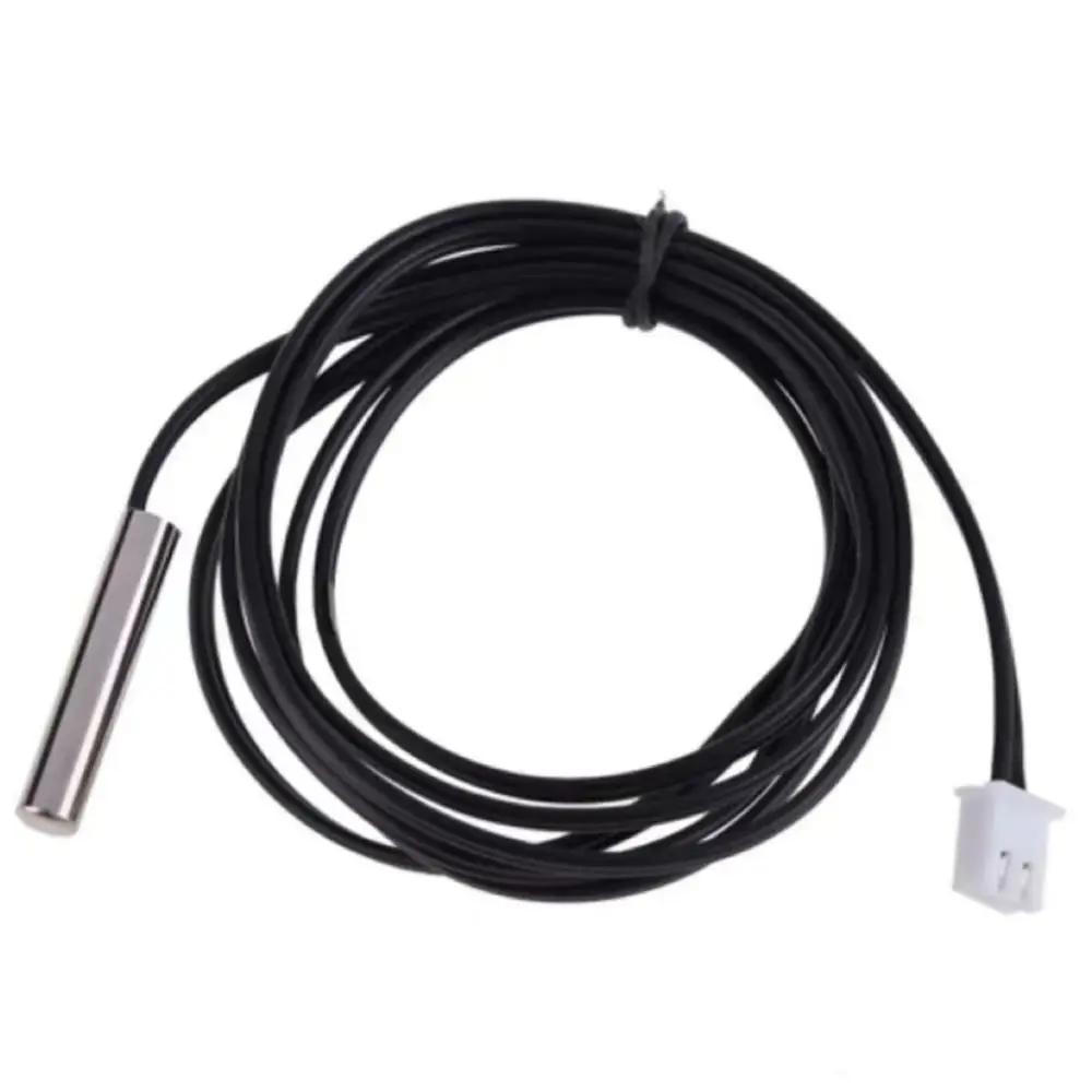 5pcs 10K 1% 3950 Thermistor Waterproof Cable 1m/5m/10m NTC Thermistor Air Conditioner Refrigerator Temperature Sensor