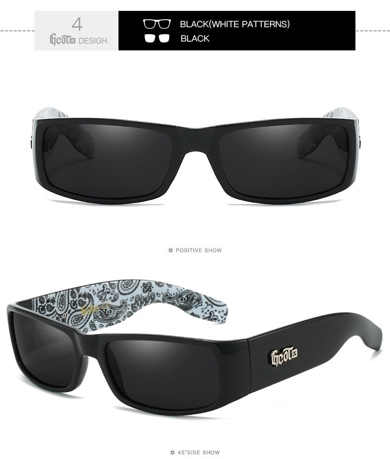 Occhiali da Sole Polarizzati GCOTX Stile Biker Chicano G662
