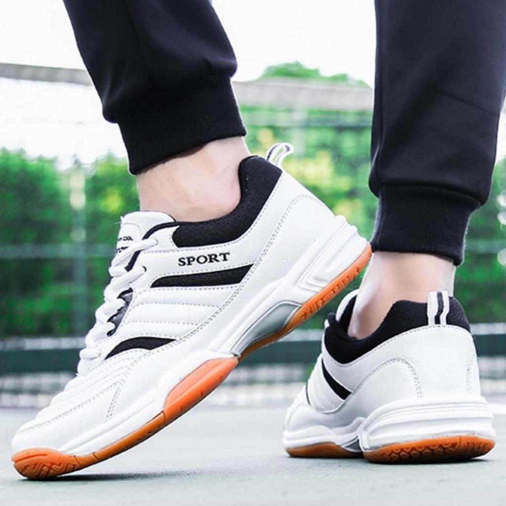 Table Tennis Ultra Badminton Volleyball Sneakers [mayigou] Shoes, Leather, Lightweight, Shoes, Unisex, Shoes, Anti-Slip, Breathable,