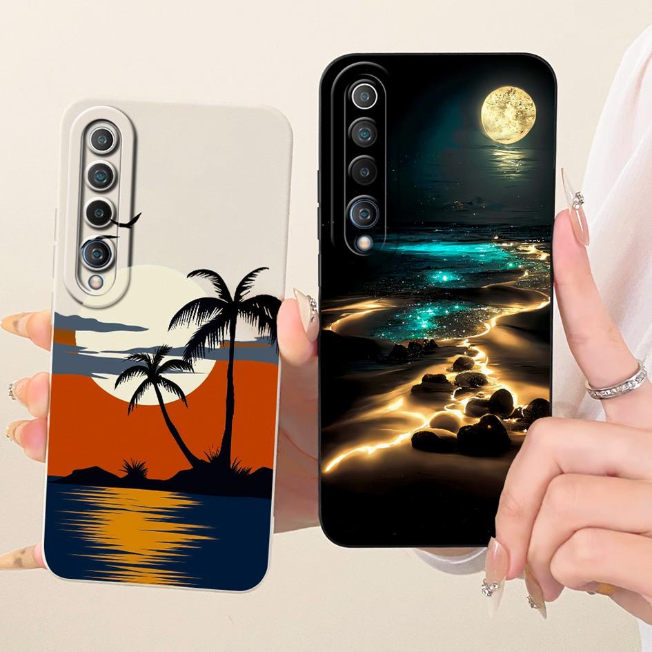 For Xiaomi Mi 10 5G Case Popular Flower Daisy Soft Silicone Shockproof Cover For Xiaomi Mi 10 Pro 5G Funda Mi10 Mi10Pro 5G Shell