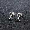 Minimalist Cute Animal Earings Jewelry Small Penguin Fish Swallow Stud Earrings for Women U Shaped Earing Oorbellen