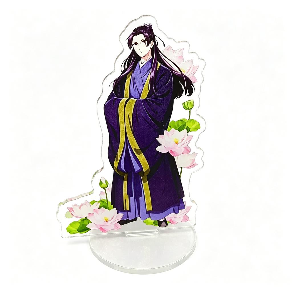 Kusuriya no Hitorigoto The Apothecary Diaries Acrylic Stand Maomao Jinshi Lotus Background Anime Desktop Standee Fans Decor Gift