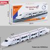 Brand Electric High-Speed Rail Harmony Train Toy with Sound Effects and Easy Assembly