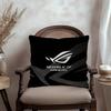 ROG Logo Pillow Gift Home Office Decoration Pillow Bedroom Sofa Car Cushion CoverPillow Case