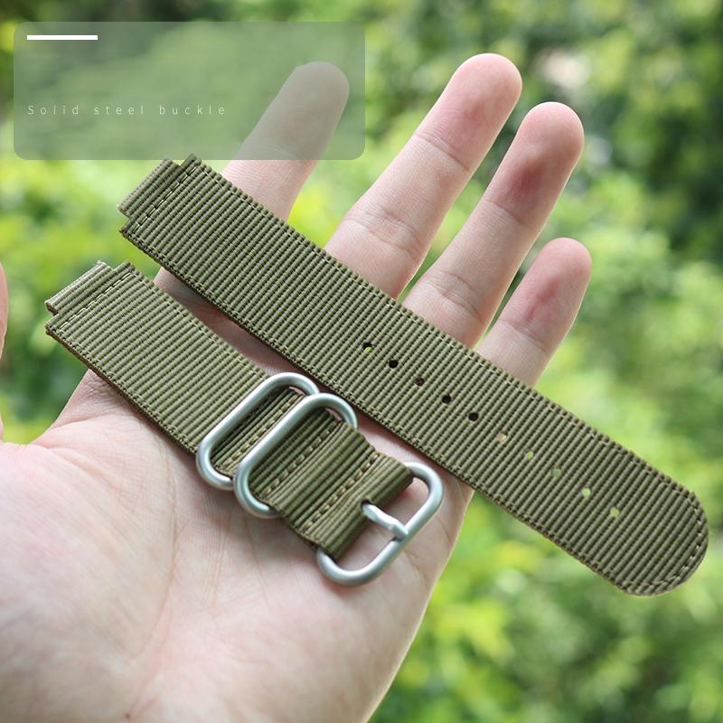 Hoge kwaliteit heren band accessoires 24x16mm Voor timex horlogeband heren tide kompas band T2N721 T2N720 nylon band