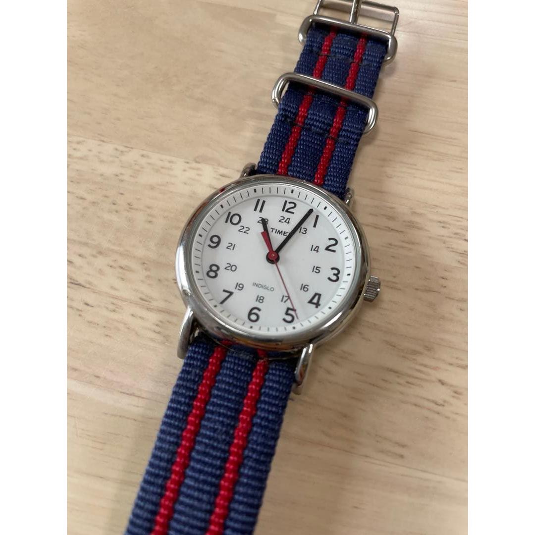 Timex quartz watch white dial
