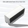 Universal M.2 SSDs Coolers Double Heat Tube For Various 2280 Models for Easy Installation on Multiple Computer Systems