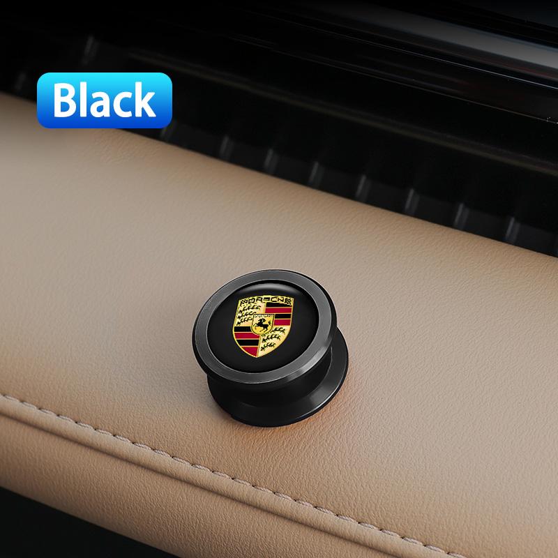 1pcs Mini Circular Hook Bracket For Cars Data Cables Keys Storage For Porsche Boxster Cayenne Panamera Macan Cayman 911 918 996