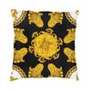 Golden Baroque Fashion Seamless Pattern Throw Pillow Case Home Decor Custom Square Cushion Cover 40x40cm Pillowcover Living Room