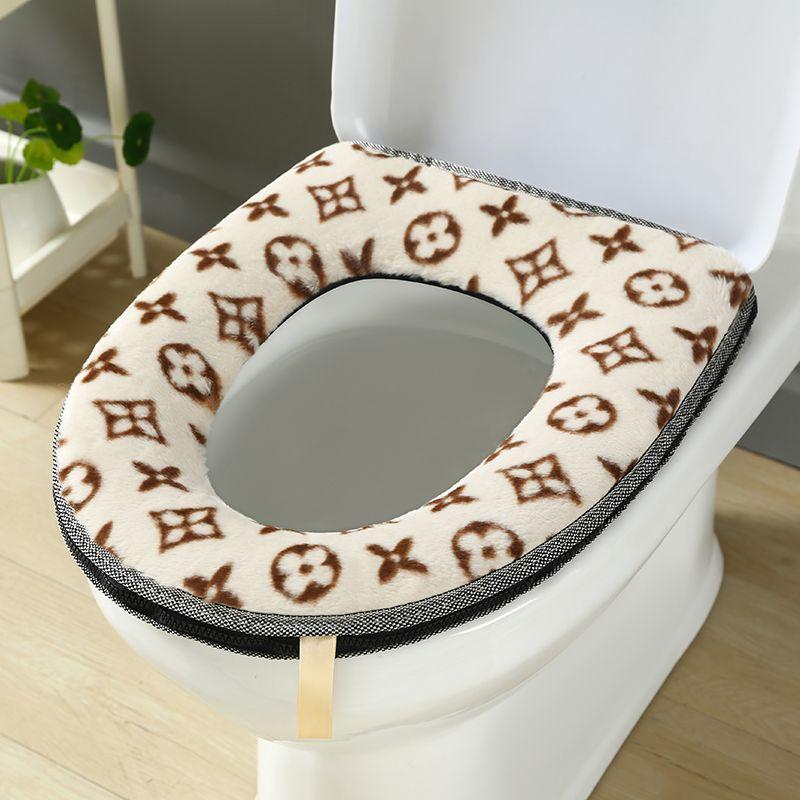 Thickened Cartoon Washable Toilet Seat Cushion Toilet Seat Cushion Toilet Seat Cover Gasket
