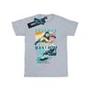 DC Comics Womens/Ladies Aquaman Character Tiles Cotton Boyfriend T-Shirt